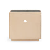 Martha Taupe Mirrored Nightstand by TOV Furniture at Eve Furniture