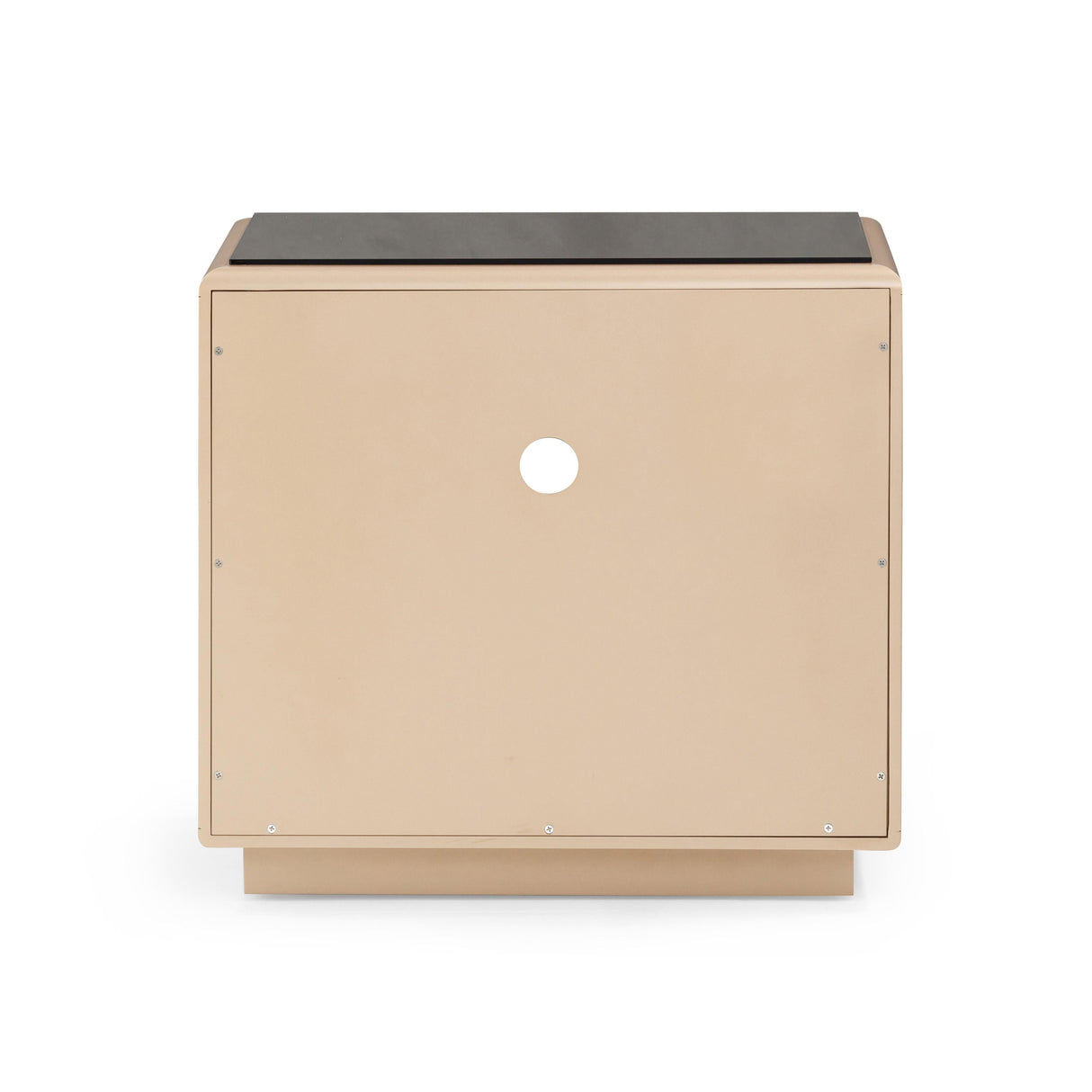 Martha Taupe Mirrored Nightstand by TOV Furniture at Eve Furniture