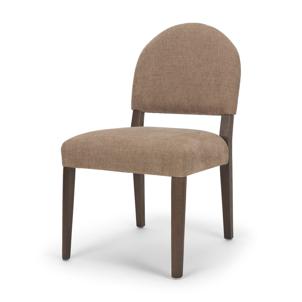 Martie Rounded Back Dining Side Chair | Fabric w/ Wood, Set of 2 by Mercana at Eve Furniture