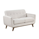 Martina Beige 2-Piece Living Room Set by Homelegance at Eve Furniture