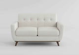 Martina Beige Loveseat by Homelegance at Eve Furniture