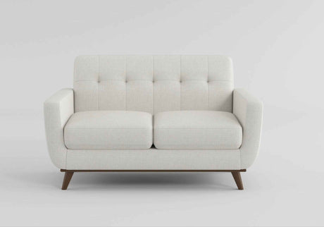 Martina Beige Loveseat by Homelegance at Eve Furniture