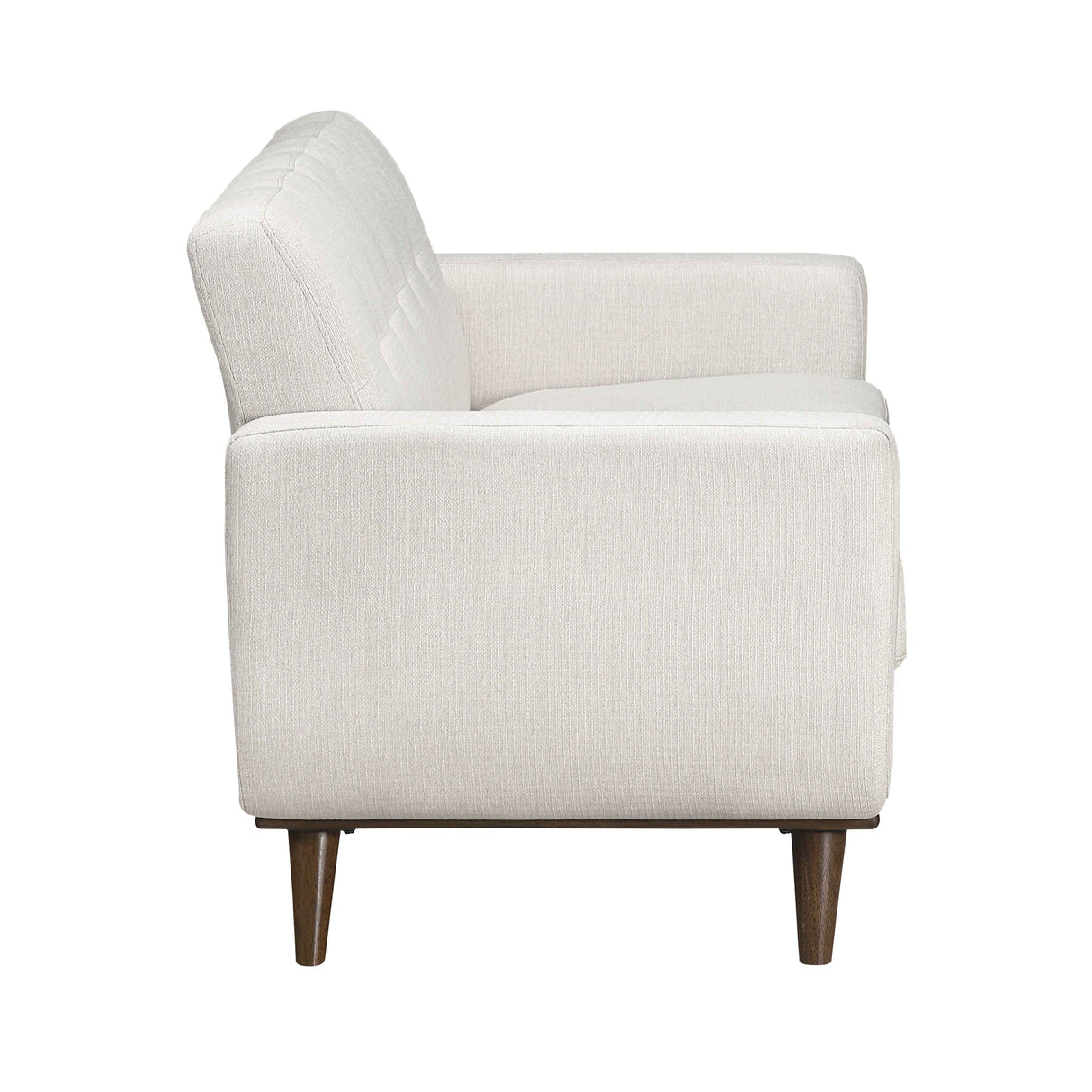 Martina Beige Loveseat by Homelegance at Eve Furniture