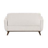 Martina Beige Loveseat by Homelegance at Eve Furniture