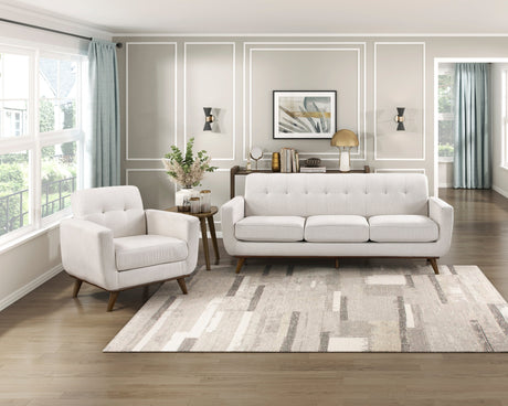 Martina Beige Sofa by Homelegance at Eve Furniture