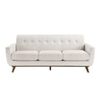 Martina Beige Sofa by Homelegance at Eve Furniture