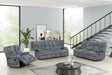 Martina Charcoal 3-Piece Reclining Set by Happy Homes at Eve Furniture