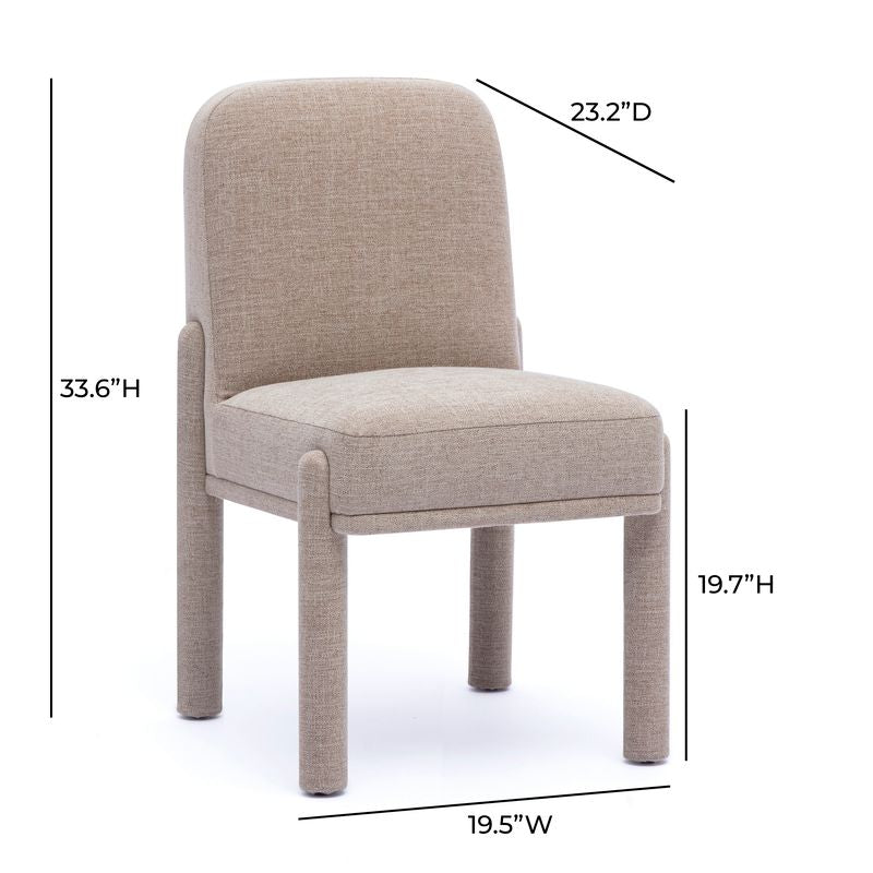 Martina Performance Fabric Dining Chair by TOV Furniture at Eve Furniture