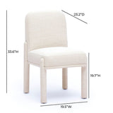 Martina Performance Fabric Dining Chair by TOV Furniture at Eve Furniture