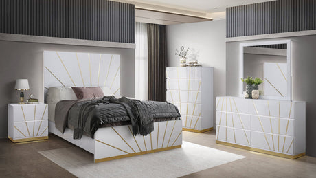 Martina White Bedroom Set by New Era Innovations at Eve Furniture
