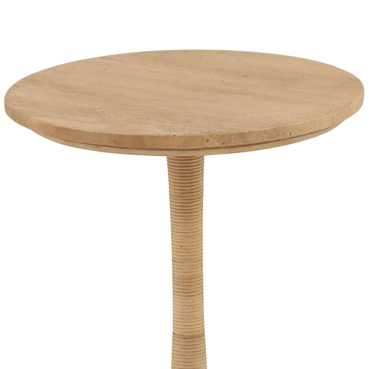 Martine Side Table, Natural by Dovetail at Eve Furniture