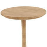 Martine Side Table, Natural by Dovetail at Eve Furniture