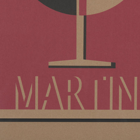 Martini by Simeng a Framed Art Print Matted under Glass by Mercana at Eve Furniture