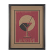 Martini by Simeng a Framed Art Print Matted under Glass by Mercana at Eve Furniture