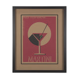 Martini by Simeng a Framed Art Print Matted under Glass by Mercana at Eve Furniture
