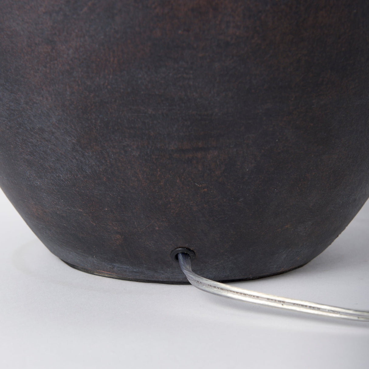 Marvin Black Ceramic Table Lamp by Mercana at Eve Furniture