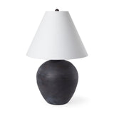 Marvin Black Ceramic Table Lamp by Mercana at Eve Furniture