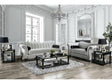 Marvin Pewter Sofa & Loveseat by Furniture of America at Eve Furniture