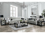 Marvin Pewter Sofa & Loveseat by Furniture of America at Eve Furniture