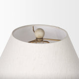 Marvin Taupe Ceramic Table Lamp by Mercana at Eve Furniture