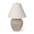 Marvin Taupe Ceramic Table Lamp by Mercana at Eve Furniture