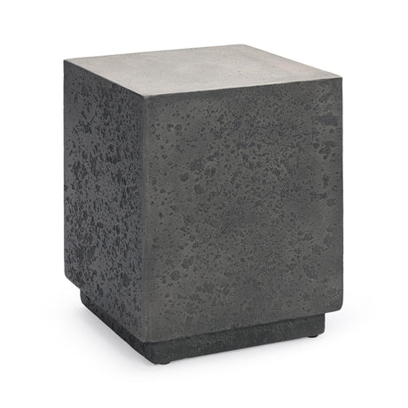 Marwin Dark Gray 16" Square Outdoor End Table by Classic Home at Eve Furniture