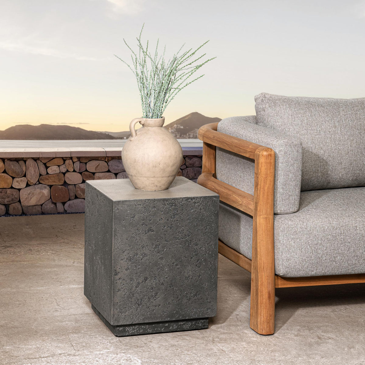 Marwin Outdoor End Table by Classic Home at Eve Furniture