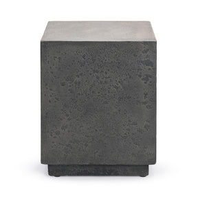 Marwin Dark Gray 16" Square Outdoor End Table by Classic Home at Eve Furniture