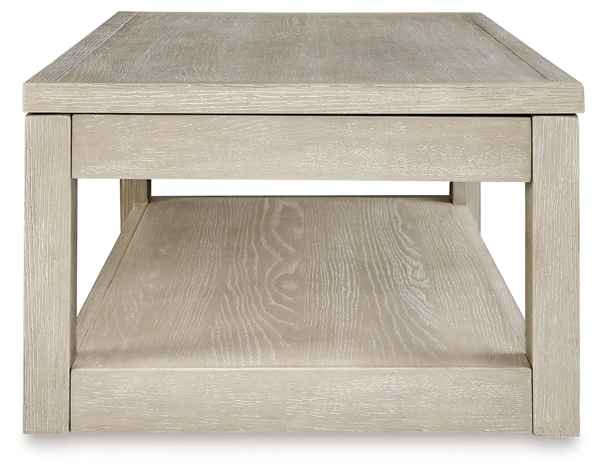 Marxhart Bisque Lift-Top Coffee Table