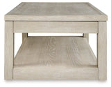 Marxhart Bisque Lift-Top Coffee Table