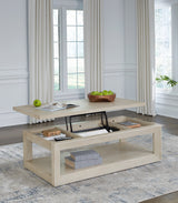 Marxhart Bisque Lift-Top Coffee Table