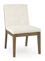 Marxmore Beige/Brown Dining Chair, Set of 2