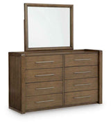 Marxmore Brown Dresser and Mirror by Ashley at Eve Furniture