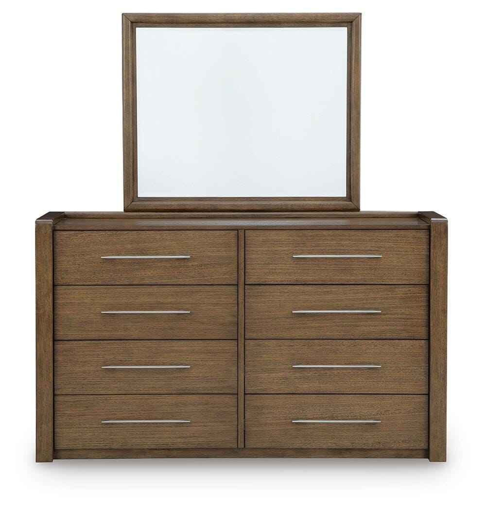 Marxmore Brown Dresser and Mirror by Ashley at Eve Furniture