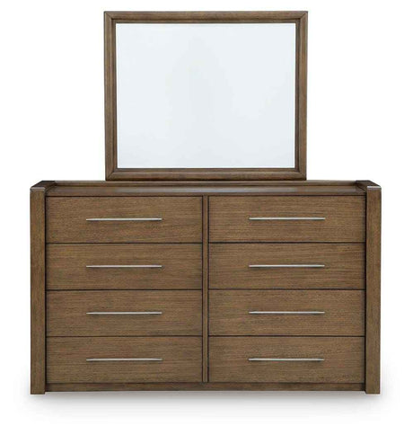 Marxmore Brown Dresser and Mirror by Ashley at Eve Furniture