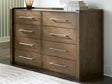 Marxmore Brown Dresser by Ashley at Eve Furniture