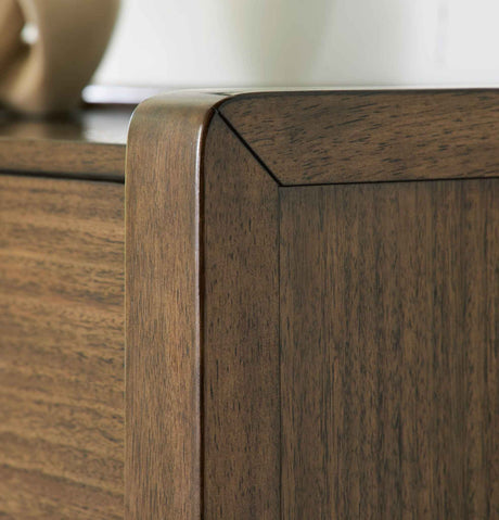 Marxmore Brown Five Drawer Chest by Ashley at Eve Furniture