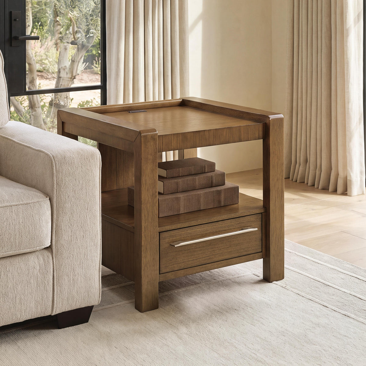 Marxmore Brown Square End Table by Ashley at Eve Furniture