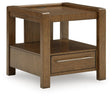 Marxmore Brown Square End Table by Ashley at Eve Furniture