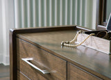 Marxmore Brown Upholstered Storage Panel Bedroom Set by Ashley at Eve Furniture