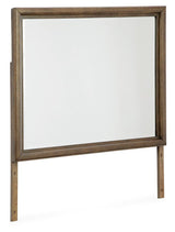 Marxmore Brown Upholstered Storage Panel Bedroom Set by Ashley at Eve Furniture