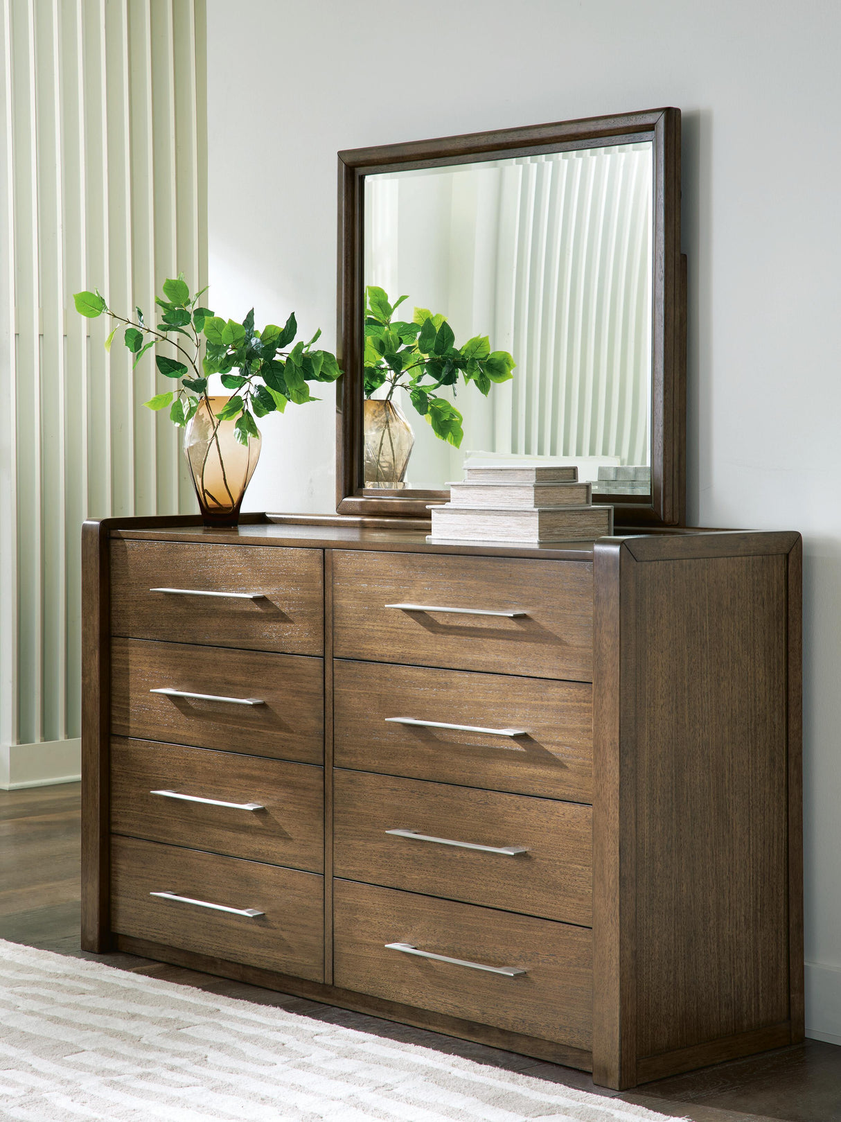 Marxmore Brown Upholstered Storage Panel Bedroom Set by Ashley at Eve Furniture