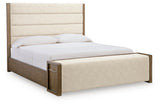 Marxmore Brown Upholstered Storage Panel Bedroom Set by Ashley at Eve Furniture