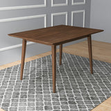 Mary Modern Style Solid Wood Rectangular Dining Kitchen Table 47" by Ashcroft Furniture at Eve Furniture
