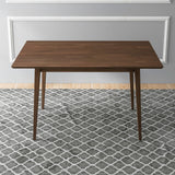 Mary Modern Style Solid Wood Rectangular Dining Kitchen Table 47" by Ashcroft Furniture at Eve Furniture