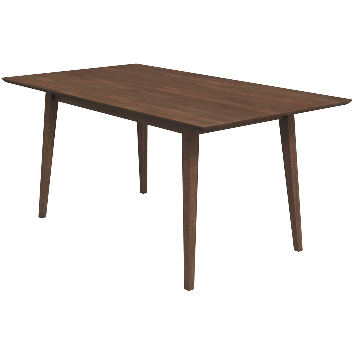 Mary Modern Style Solid Wood Rectangular Dining Kitchen Table 63" by Ashcroft Imports at Eve Furniture