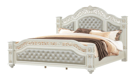Marya White Bedroom Set by Cosmos Furniture at Eve Furniture