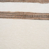 Maryn 14x26 Lumbar Cream w/ Brown Stripes Decorative Pillow Cover by Mercana at Eve Furniture