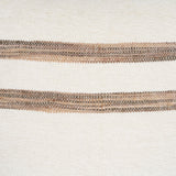 Maryn Square Cream w/ Brown Stripes Decorative Pillow Cover by Mercana at Eve Furniture