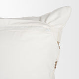 Maryn Square Cream w/ Brown Stripes Decorative Pillow Cover by Mercana at Eve Furniture
